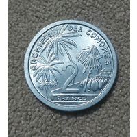 Коморские острова 2 франка, 1964 UNC