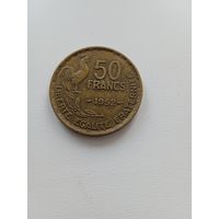 Франция 50 франков 1952 г.
