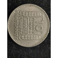 10 франков франция 1949
