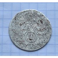 6 грош 1662 год