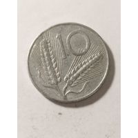 Италия 10 лир 1952