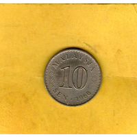 Малайзия 10 сен 1968г.