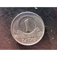 Литва. 1 лит. 2002. С 20 копеек. Распродажа коллекции. Смотрите другие лоты.