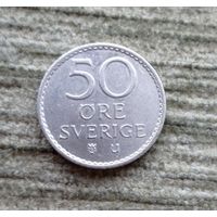 Werty71 Швеция 50 эре 1973