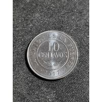 Боливия 10 сентаво 2017 Unc