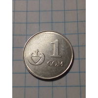 1 сом Киргизия 2008 год