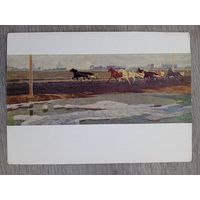 1958. спорт. Захаркин. На бегах