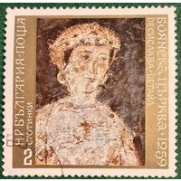 Болгария 1973. Фреска с портретом Десиславы 1259 год