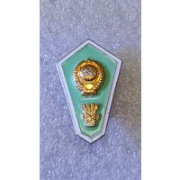Знак значок сельскохозяйственный техникум СССР