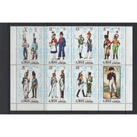 Аджман 1971** Французская униформа Мундиры наполеоновской армии