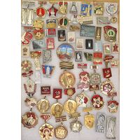 Сборный лот значков.