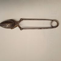 Ложечка для заваривания чая. СССР. мельхиор.