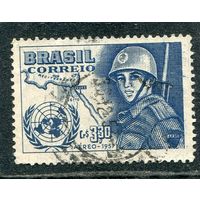 Бразилия. Бразильский батальон в составе группы войск ООН. Суэцкий канал