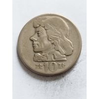 Польша 10 злотых1959