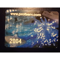 Календарик 2004 г.  Profiserv.