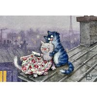 Открытка чистая 10х15 см. Художница Рина Зенюк ( 2020год )
