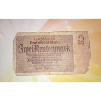Германия 2 марки 1923г