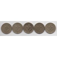 ВЕНГЕРСКАЯ РЕСПУБЛИКА  20 ФОРИНТОВ. ИРИС. Погодовка. Цена за одну монету