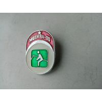 ЗНАЧОК МОСКВА-80 СКАЧКИ