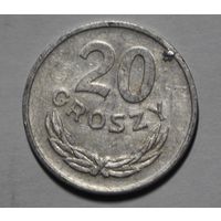 Польша, 20 грошей, 1977 год