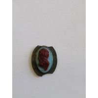 Брошь. "Камея". Старинная. Царская. Ручная работа. Российская империя. РИ.