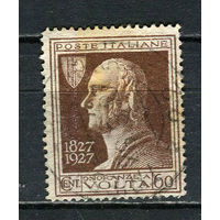 Королевство Италия - 1927 - Алессандро Вольта 60C - [Mi.261] - 1 марка. Гашеная.  (Лот 20HP)-T2P40