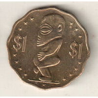 Острова Кука 1 доллар 2015