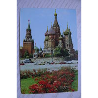 Календарик, 1984, Москва. Кремль. Собор Василия Блаженного.