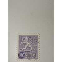 Финляндия 1963 марка серии - Тип льва