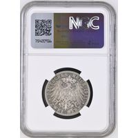 Германия. Бавария. 2 марки 1911 D. слаб NGC PF62