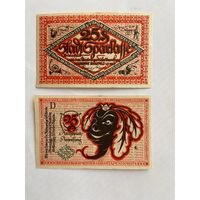 Нотгельд 25 пфеннигов Биллефельд. Веймарская республика - 1602 (3)