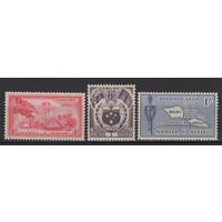 Самоанские острова /Samoa i Sisifo 1958** серия 3 марки SG#236-238