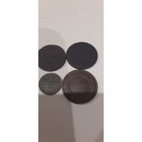 Подборка монет России до 1917 года.