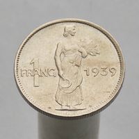 Люксембург 1 франк 1939