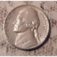 5 центов  1958 D США Джеферсон