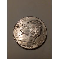 5 центов США 2001 P год