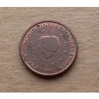 Нидерланды, 1 евроцент 1999 г., Беатрикс (1980-2013)