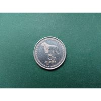 5 тетри Грузия.