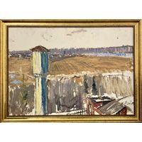 Рей И.П;50/70см;1973г; "Минск.Водонапорная башня"