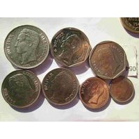 7 монет Венесуэлы