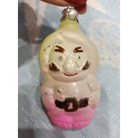 Елочные игрушки, стекло, бармалей