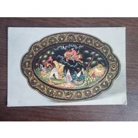 Блюдо. "Конек-горбунок". Блюдо. Чистая. 1953г.