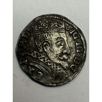 С 1 рубля!R1 Трояк(3гроша) 1598 Вильно Сигизмунд 3 Ваза Распродажа коллекции!