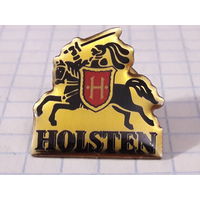 "HOLSTEN" красивый тяжелый знак на цанге