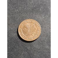Германия 2 евроцента 2014 J
