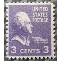 1938 Томас Джефферсон  ( президентская серия) США