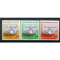 Сан Томе и Принсипи - 1975г. - Строительство страны - 3 марки - полная серия, MNH [Mi 431-433]. #O-Se-Z-1-12