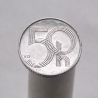 Чехия 50 геллеров 2001