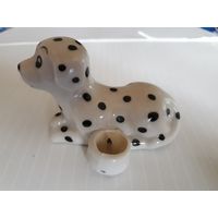 Собачка щенок дога (подсвечник).