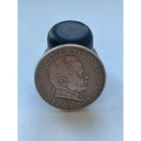 Австрия. Монета 2 шиллинга 1934 г. Энгельберт Дольфус. Серебро.